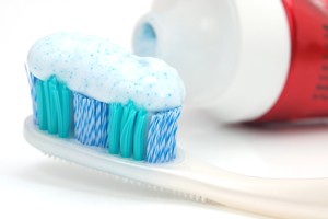 Toothbrush and Toothpaste