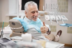 Happy Man After Dental Work